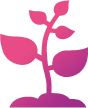 Plant growing icon
