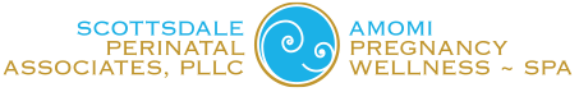 Scottsdale Perinatal Associates, LLC and AMOMI Pregnancy Wellness Spa logo